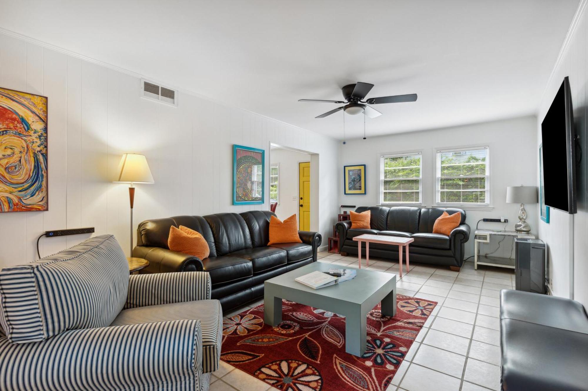 Ferienwohnung Folly Vacation Great Location, Vintage And Fun 120 Unit A Folly Beach Exterior foto
